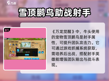 万龙觉醒🔥牛头宠物最佳搭配揭秘！🚨截图2