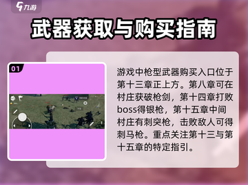骑战烈火之剑🔥枪支超全获取攻略来啦！截图2