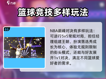 NBA巅峰对决🔥篮球竞技游戏玩法大揭秘🏀截图4