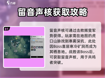 鸣潮🔥快速获取留音声核方法大公开！游戏玩家必看👇截图2
