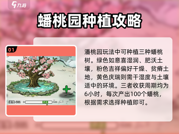 山海经手游🔥蟠桃园玩法大揭秘！速来:';
截图2