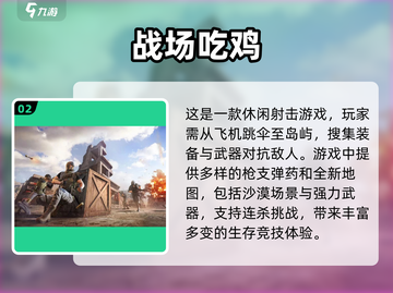 🔥单机吃鸡游戏推荐🎉好玩到停不下来！截图3