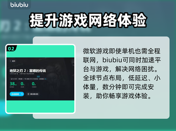 地狱之刃2🔥加速器推荐，玩手游必备！截图3