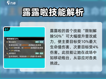 苍雾世界🔥露露啦角色全面解析来啦！截图2
