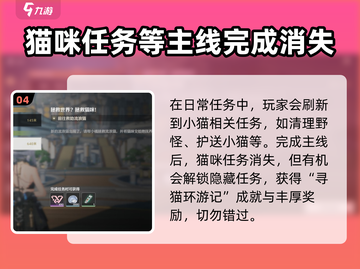 鸣潮游戏技巧💥猫咪拯救世界系列任务全攻略✨截图5