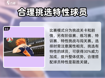 排球少年手游💥快速参赛技巧，轻松赢比赛！截图4