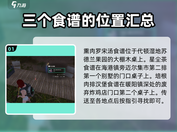 《七日世界》食谱获取大揭秘🔥快来看看这些攻略！截图2