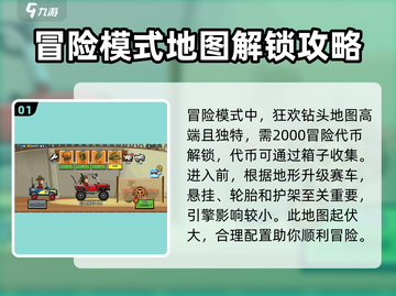 登山赛车2🔥狂欢钻头地图玩法攻略💎截图2