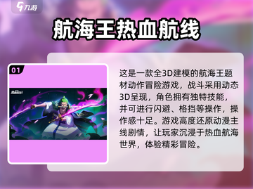 🔥航海王格斗手游TOP榜💥2024必玩动漫改编游戏🎮截图2