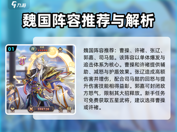 幻想名将录⚡零氪玩家必看！最强阵容🔥一网打尽截图2