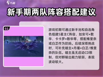 鸣潮🔥开局必看！公测最强阵容推荐🎉截图3