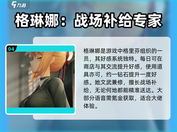 少女前线2🔥格琳娜角色大揭秘！不容错过的游戏🔥截图5