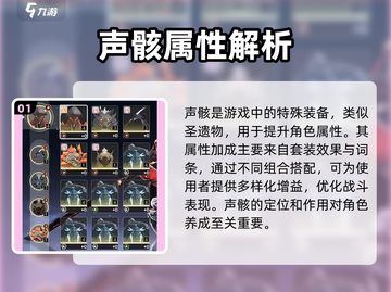 鸣潮🔥圣遗物大揭秘！玩家必看💎截图2