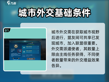 世界启元Cities外交玩法🔥超全技巧等你来学！截图2