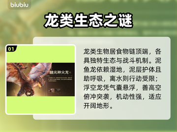 🔥怪物猎人：龙类全解析🐉截图2