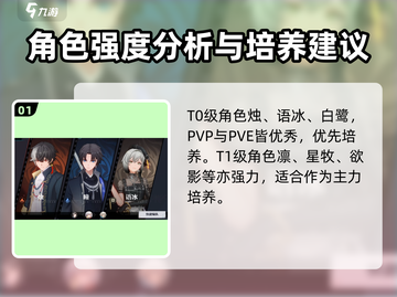 归龙潮🔥必培养角色大揭秘！✨截图2
