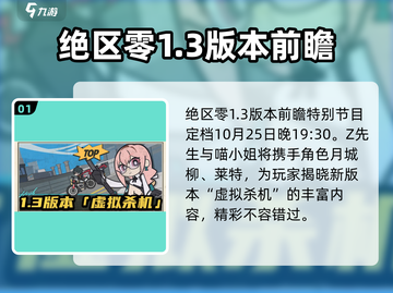 绝区零1.3版本前瞻🔥开启时间大曝光！截图2