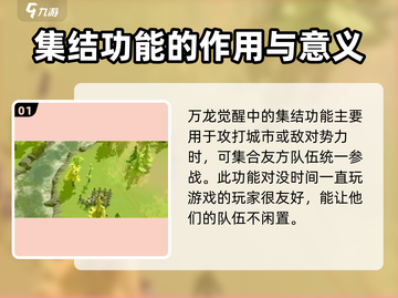 万龙觉醒集结功能🔥超详细使用攻略来啦！截图2