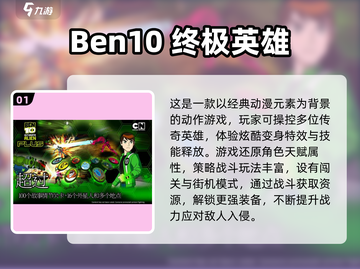🔥2025必玩Ben10手游大揭秘💥🎮截图2