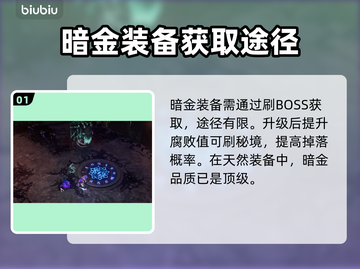 最后纪元：暗金装备合成方法大曝光🔥截图2