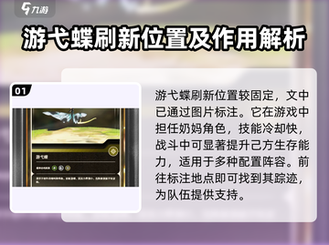鸣潮⚡游弋蝶挑战位置大曝光！快来打卡🔥截图2