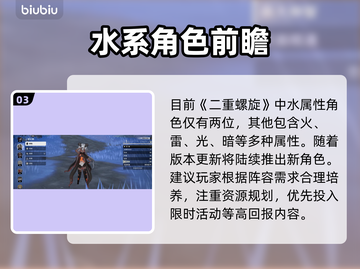 🔥二重螺旋水系角色逆天搭配💧截图4