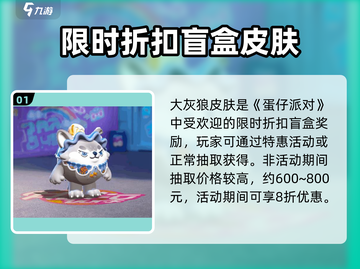 🔥《蛋仔派对》大灰狼皮肤获取全攻略！🐺✨截图2