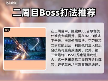 最终幻想7重生二周目🔥玩法全流程揭秘！截图4