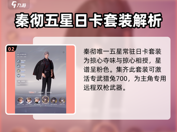 恋与深空🔥秦彻日卡全介绍来啦！✨截图3