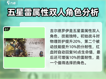 《歧路旅人：大陆的霸者》五星角色推荐🔥截图2
