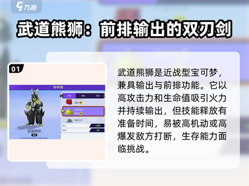 宝可梦大集结🔥武道熊狮一击流玩法技巧分享！截图2