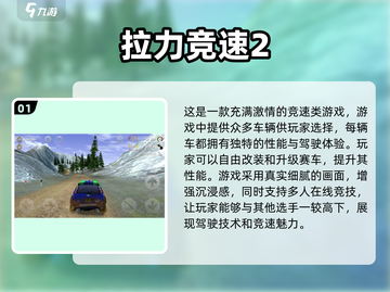 🔥2025必玩拉力赛车游戏推荐🚀截图2
