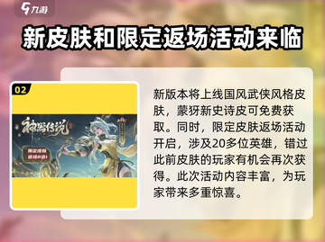 王者荣耀2024夏日版本活动大曝光🔥快来抢先进入！截图3