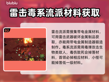 荒野枪巫材料搜集全攻略🔥游戏玩家必看！截图3