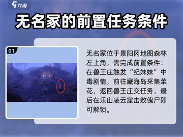 侠客风云传前传🔥无名冢位置曝光！必看攻略👇截图2