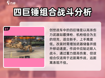 创世战车⚡四巨锤玩法揭秘🔥游戏党必看！截图2