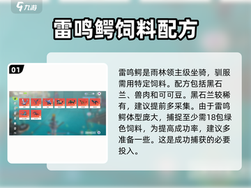 我们的星球🔥雷鸣鳄超详细属性技能解析来啦！截图2