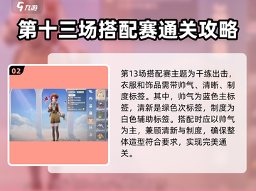 无限暖暖奇迹之冠搭配赛🔥必胜攻略🌟截图3