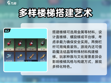 塔瑞斯世界🔥楼梯搭建秘籍，轻松上手！截图3