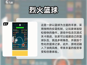 🏀2025最🔥篮球游戏推荐！免费玩到停不下来✨截图2
