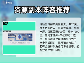 环行旅舍💎资源副本刷取攻略分享！截图5