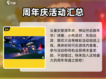 光遇五周年🎉限定活动玩法大曝光！不容错过的庆典内容截图5