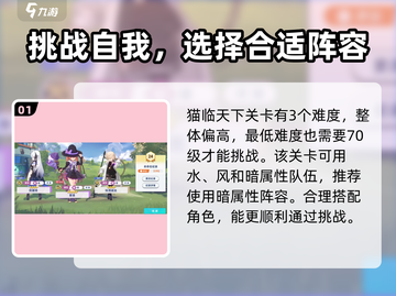 星塔旅人🔥猫临天下打法攻略💎截图2
