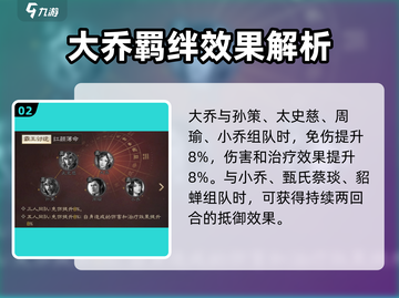 三国志战棋版🔥大乔最强阵容搭配攻略✨截图3