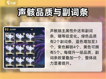 鸣潮⚡4cost声骸属性大揭秘！玩转游戏必备🔥截图3