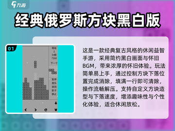 🔥2025最火俄罗斯方块游戏推荐！🎮经典休闲必备✨截图2