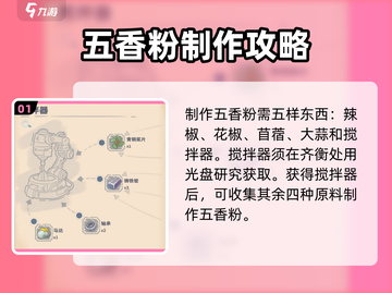 沙石镇时光🔥五香粉制作秘籍🎉游戏必备！截图2