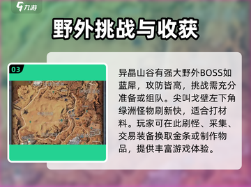 星球重启⚡尖叫戈壁怪物超多刷怪点🔥快来看看！截图4