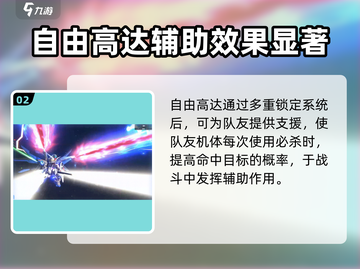 高达钢铁之诗🔥自由高达技能属性大曝光！截图3