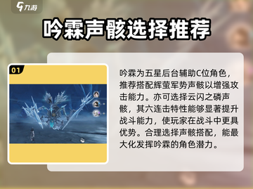 鸣潮⚡吟霖声骸选哪个？游戏大神为你揭秘🔥截图2